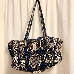 Vera Bradley Large Duffel Canterberry Cobalt